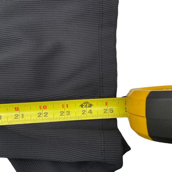 Nike Women's Sportswear Ribbed Wide Leg Pants‎ Size Large Black - Picture 12 of 12